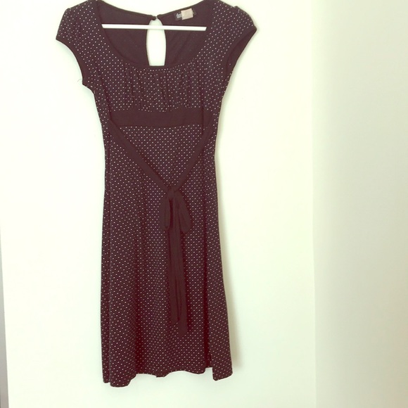 donutz inc Dresses & Skirts - Women’s black polka dot dress donuts inc. medium